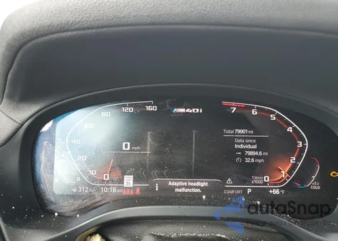 2021 BMW X3 xDrivem40I из США, поврежденный, VIN 5UXTY9C06M9E13789